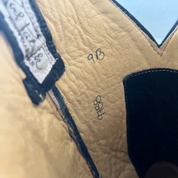 Rod Patrick Womens Cowboy Boots 9B Black Full Quill Ostrich Western Cowgirl Boot - Picture 9 of 12